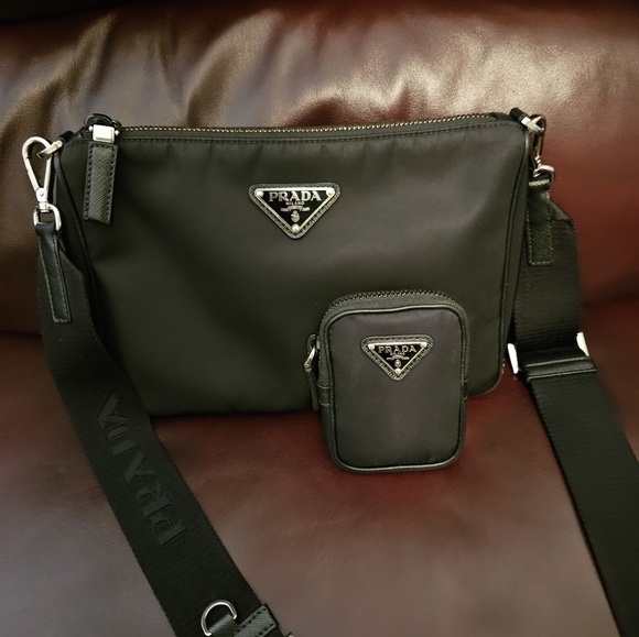 Prada Handbags - Prada Re-Nylon Crossbody Bag
